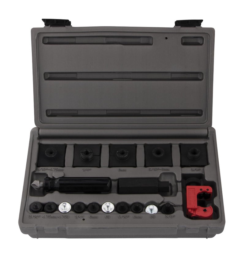 Cal-Van Tools 165 Master Inline Flaring Kit - Double and Single Flares  Brake Flaring Tools. Professional Tool Kit - Image 1